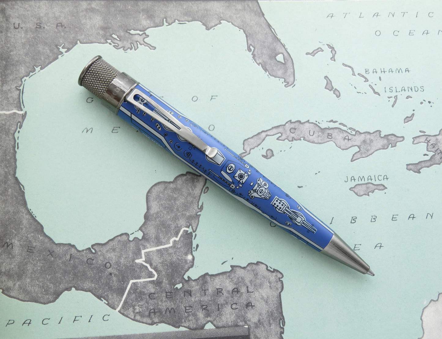 Retro 51 Collection Tornado Popper Rollerball - USS Texas (Dromgoole's Exclusive)