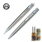 Retro 51 Tornado Gift Set - Stainless (Rollerball and Pencil 1.15mm)