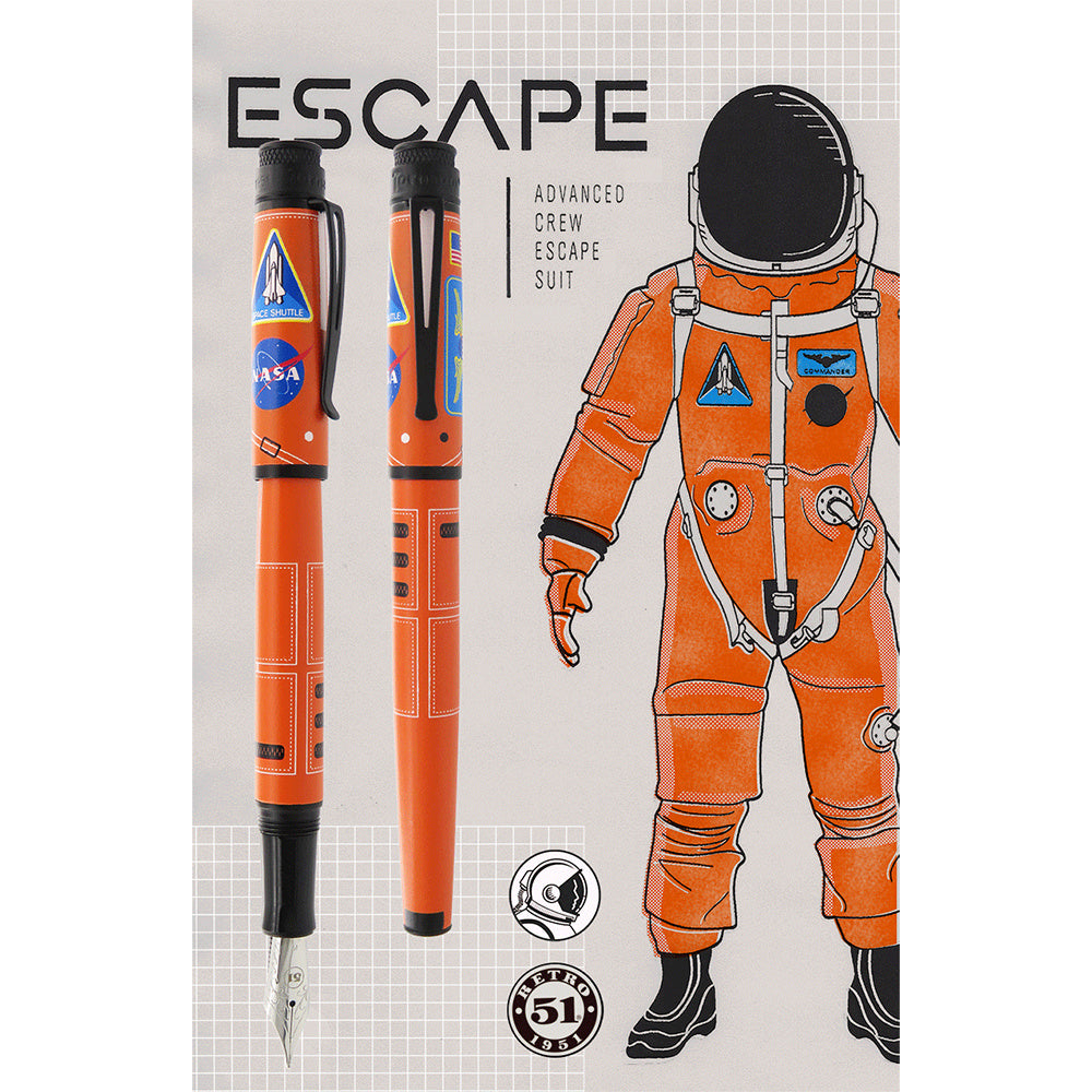 Retro 51 Tornado Fountain Pen - Escape