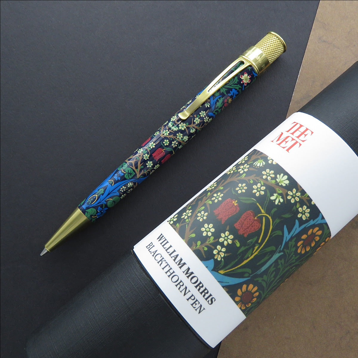 Retro 51 Tornado Rollerball - William Morris Blackthorn (Metropolitan)