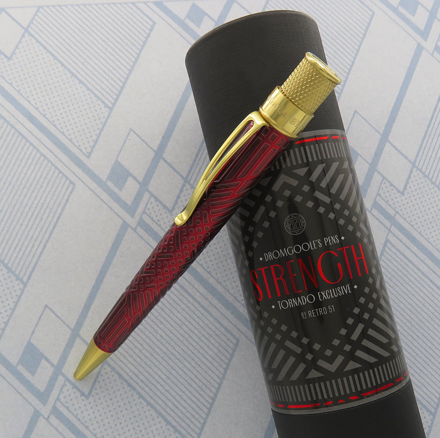 Retro 51 Collection Tornado Popper Rollerball - Strength (Dromgoole's Exclusive)