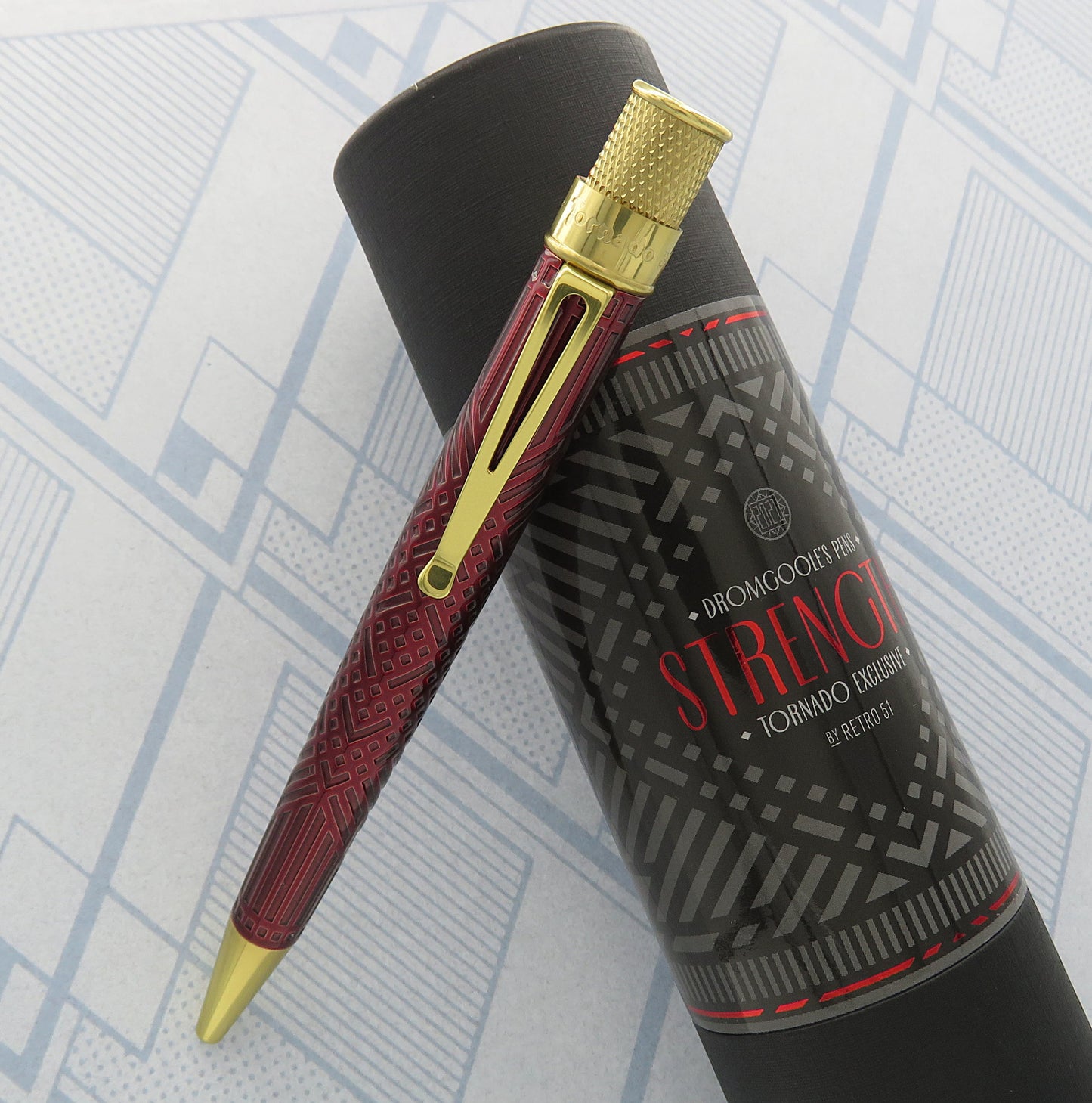 Retro 51 Collection Tornado Popper Rollerball - Strength (Dromgoole's Exclusive)