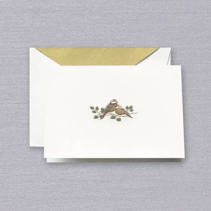 Crane Love Bird Note (10 ea)