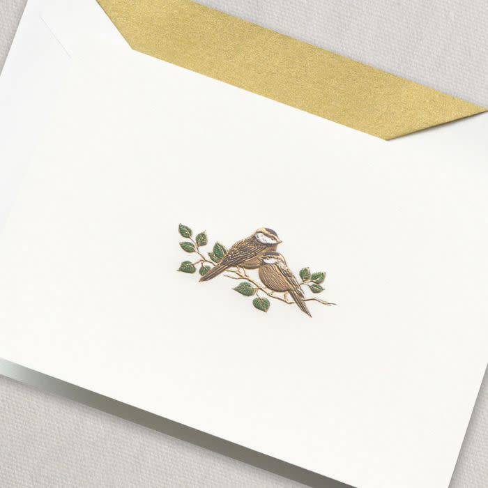 Crane Love Bird Note (10 ea)