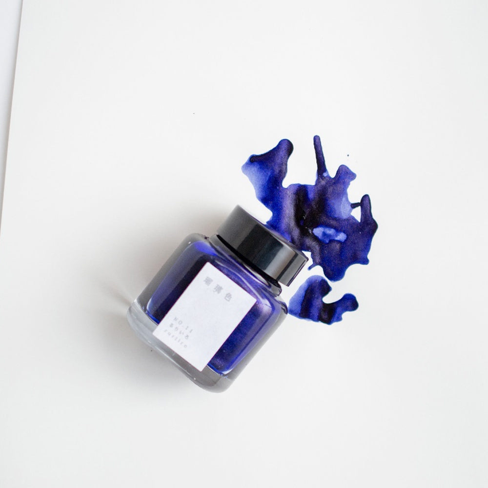 Kyoto TAG Kyo-No-Oto No. 11 Ruriiro Shimmering (40ml) Bottled Ink (Shimmering)