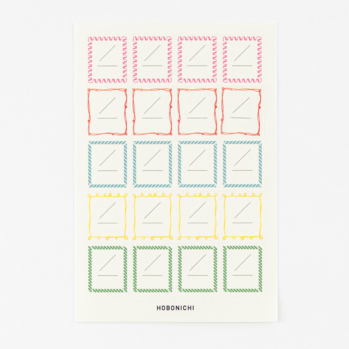Hobonichi Frame Stickers
