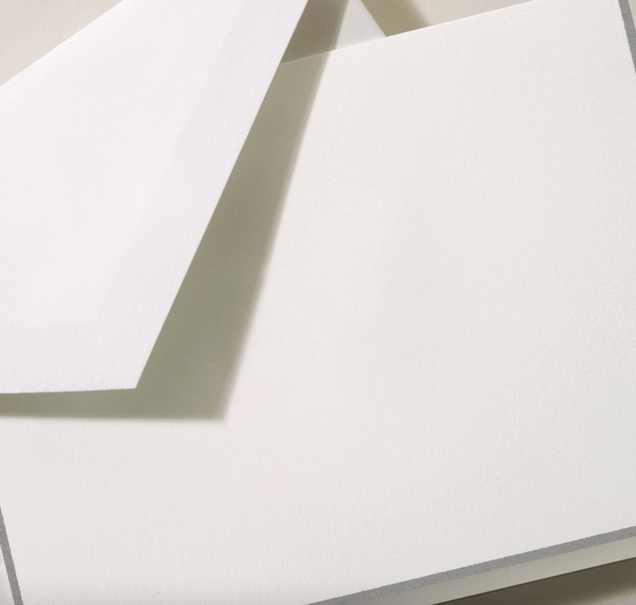 Crane Charcoal Bordered Note (10 ea)