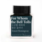 Wearingeul For Whom the Bell Tolls (30ml) Bottled Ink (Monthly World Literature)