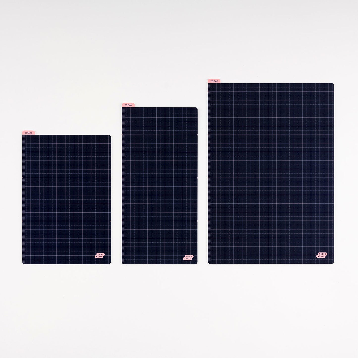 Hobonichi A5 Cousin Pencil Board - (Navy x Pink)