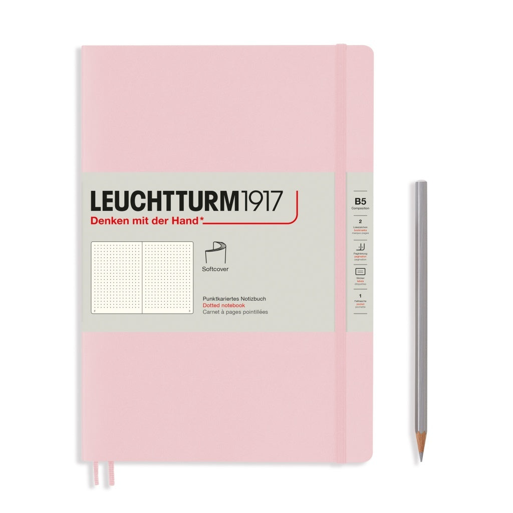 Leuchtturm1917 Composition (B5) Softcover Notebook - Powder (Discontinued)