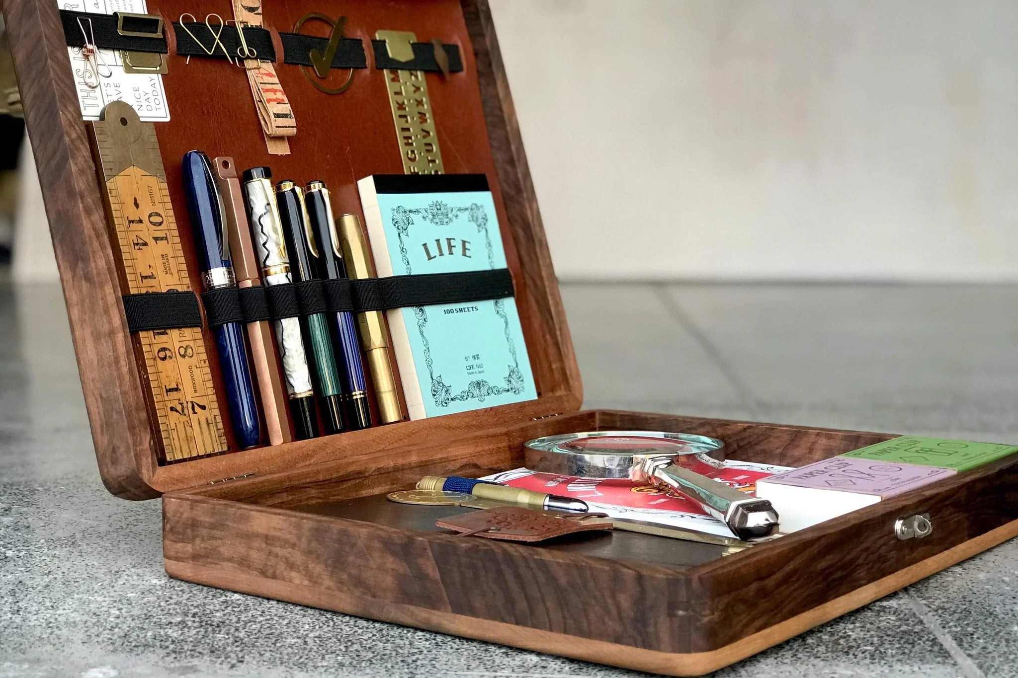 Galen Leather Co. The Writing Box