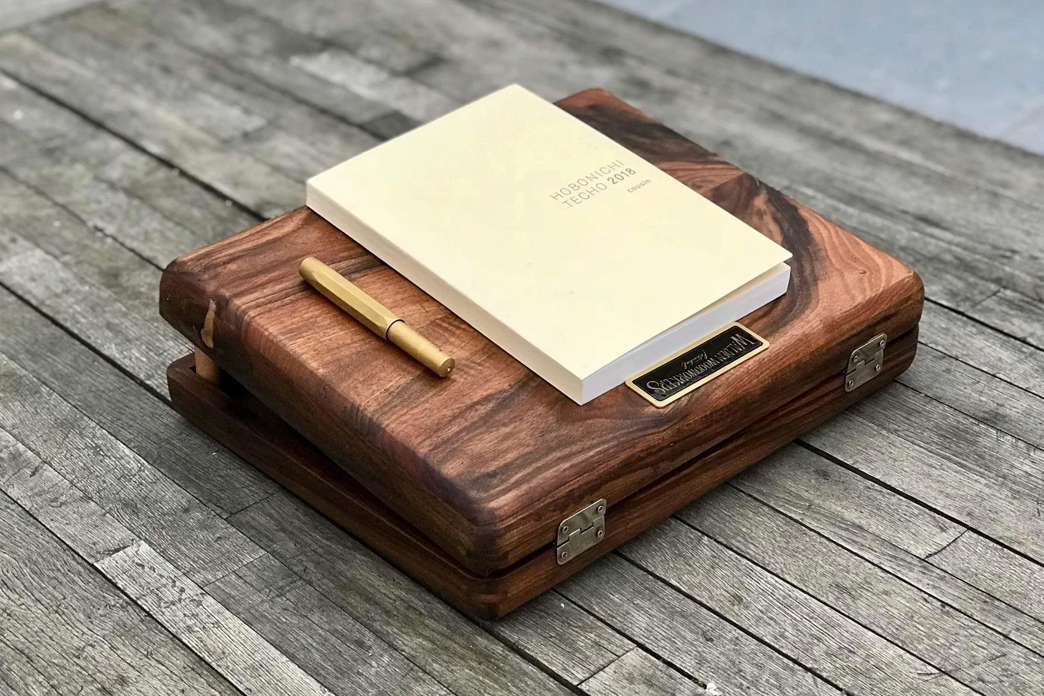 Galen Leather Writing Box トラベラーズノート文具等収納 Galen Leather The Writing Box