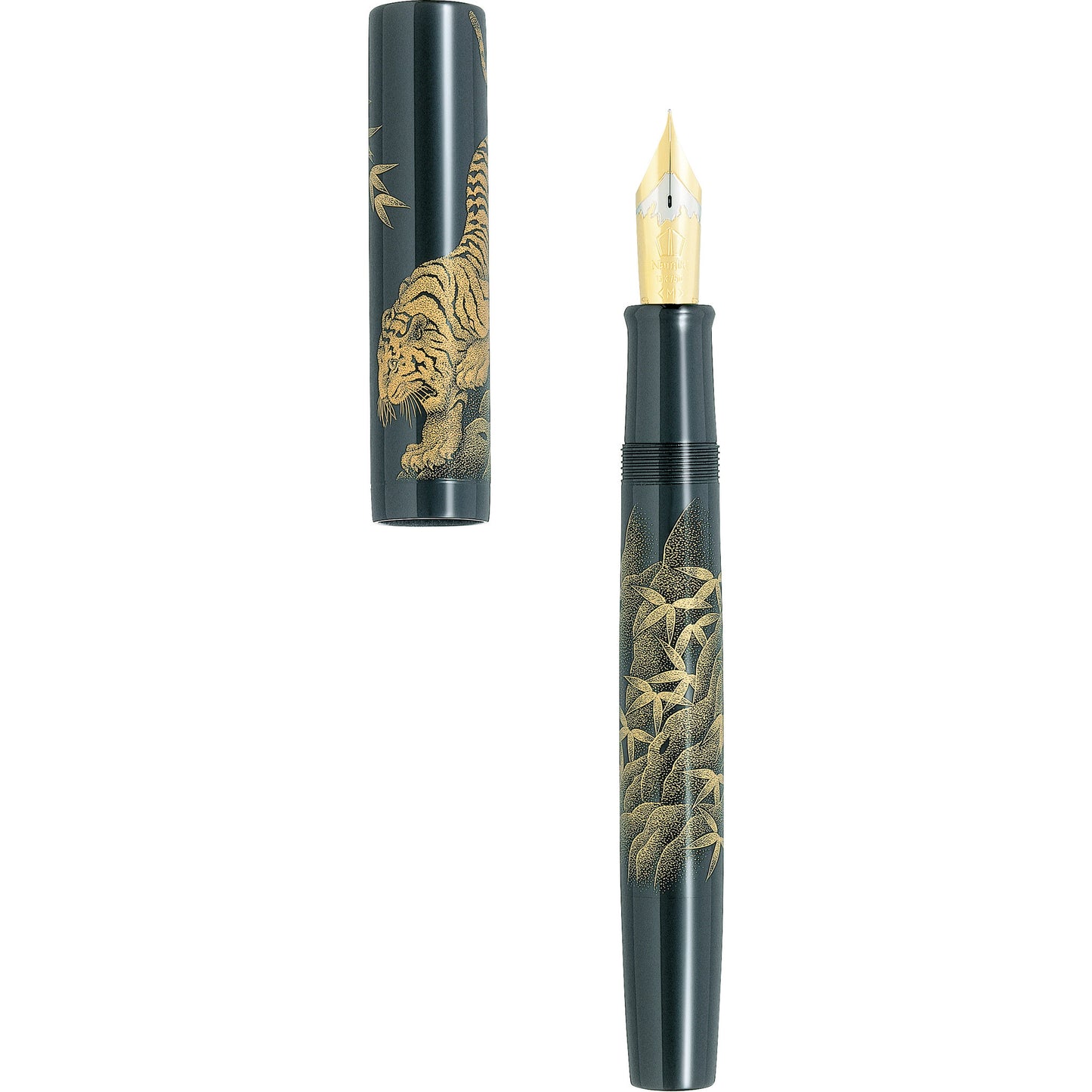 Namiki Emperor Chinkin Fountain Pen - Tiger