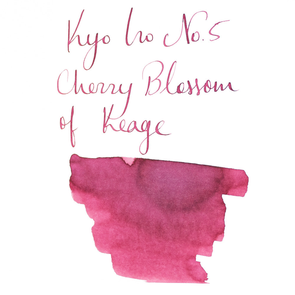 Kyoto TAG Kyo-Iro Cherry Blossom of Keage (40ml) Bottled Ink