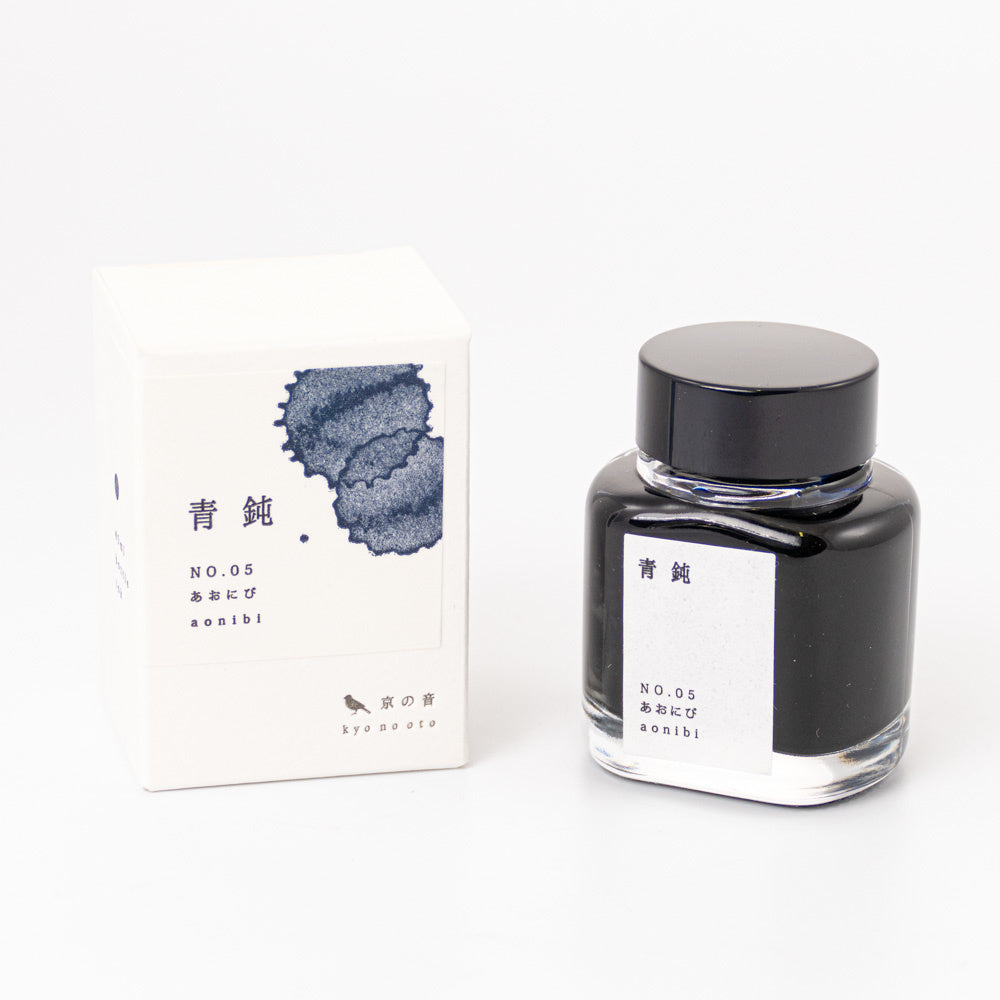 Kyoto TAG Kyo-No-Oto No. 5 Aonibi (40ml) Bottled Ink