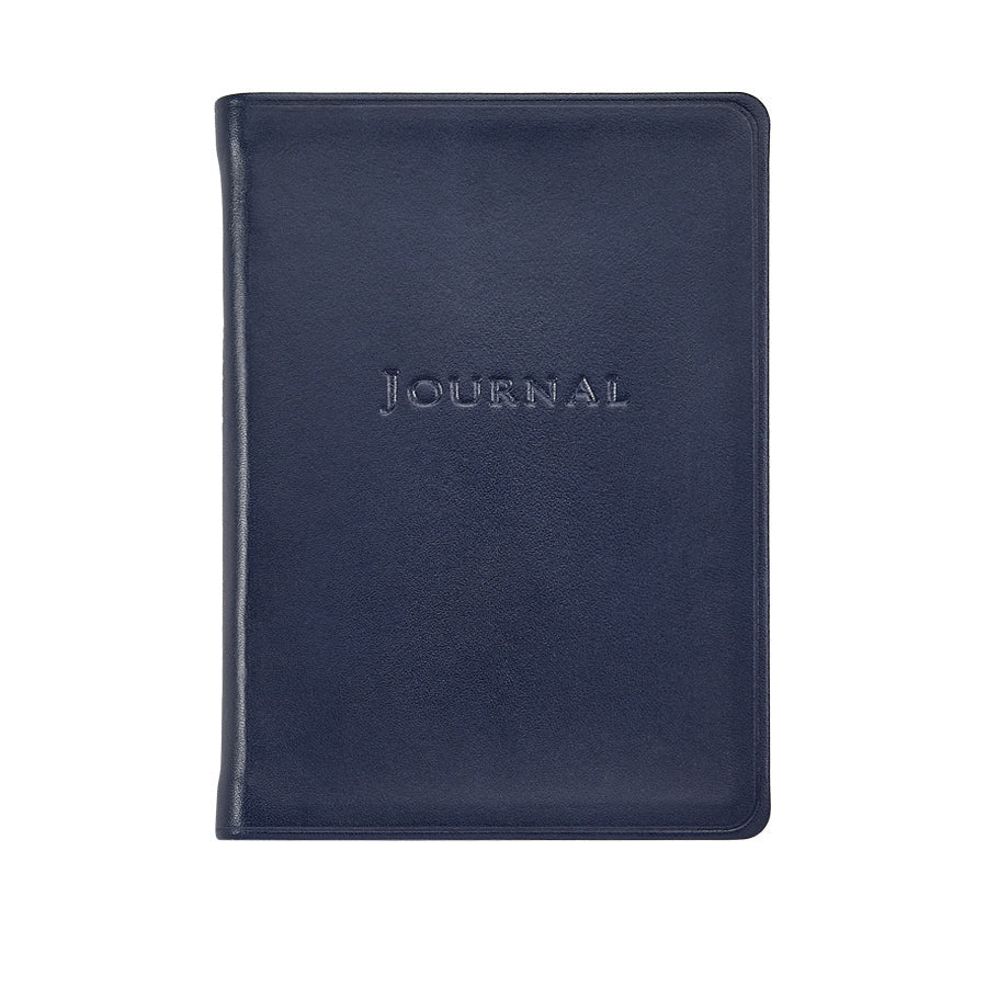 Graphic Image Flexible Small Traditional Leather Travel Journal -