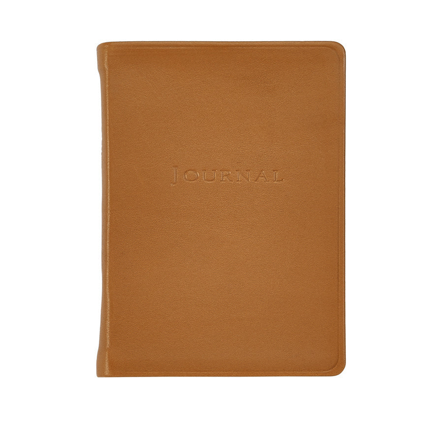 Graphic Image Flexible Small Traditional Leather Travel Journal -