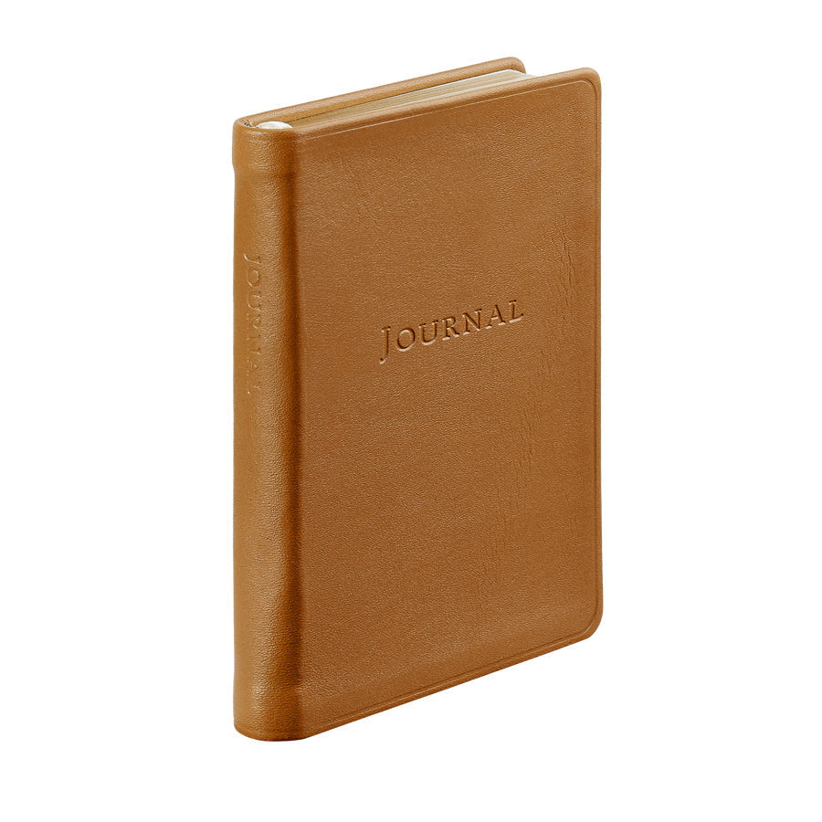 Graphic Image Flexible Small Traditional Leather Travel Journal -