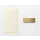TRAVELER'S Brass Label Plate