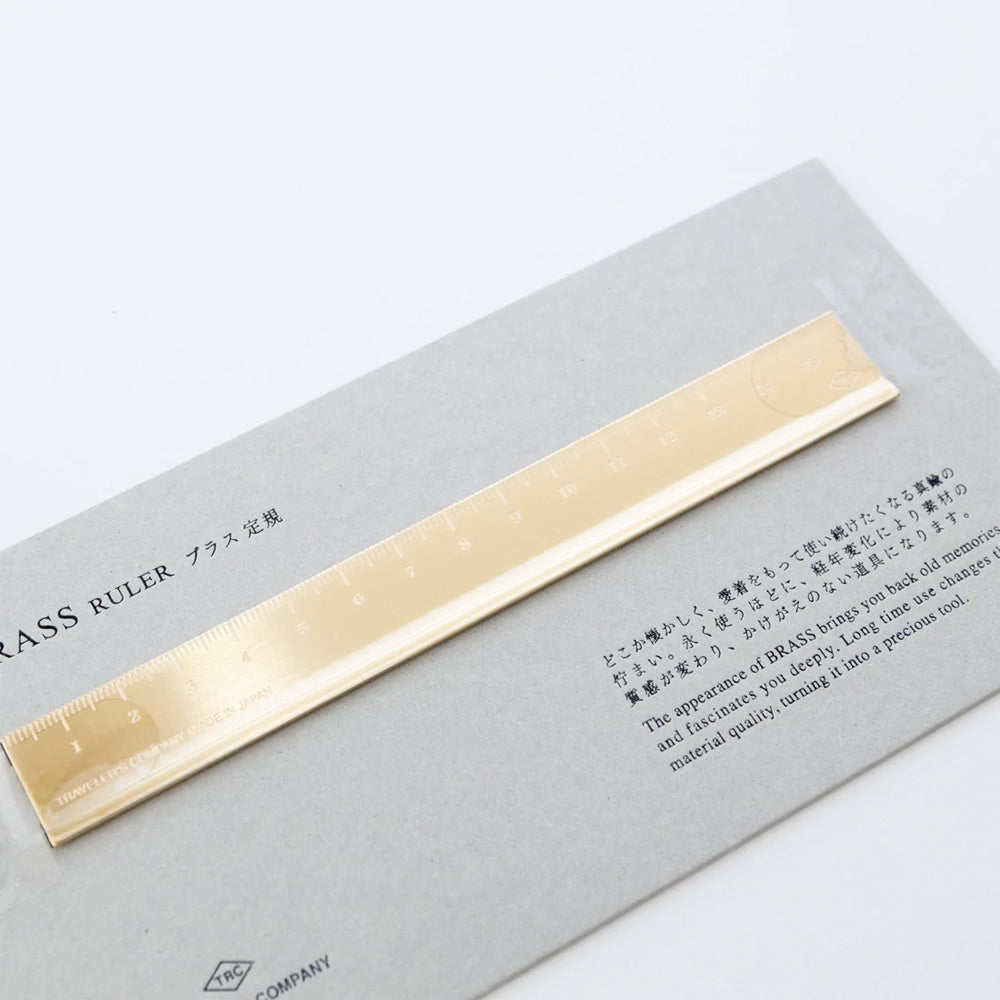 TRAVELER'S Brass Ruler (cm)