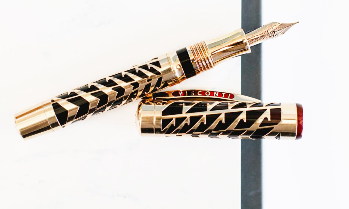 Visconti Watermark Fountain Pen - Gilded Rose (Limited Edition - Retired)