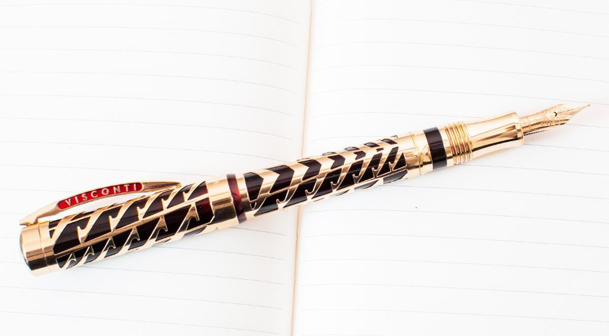 Visconti Watermark Fountain Pen - Gilded Rose (Limited Edition - Retired)