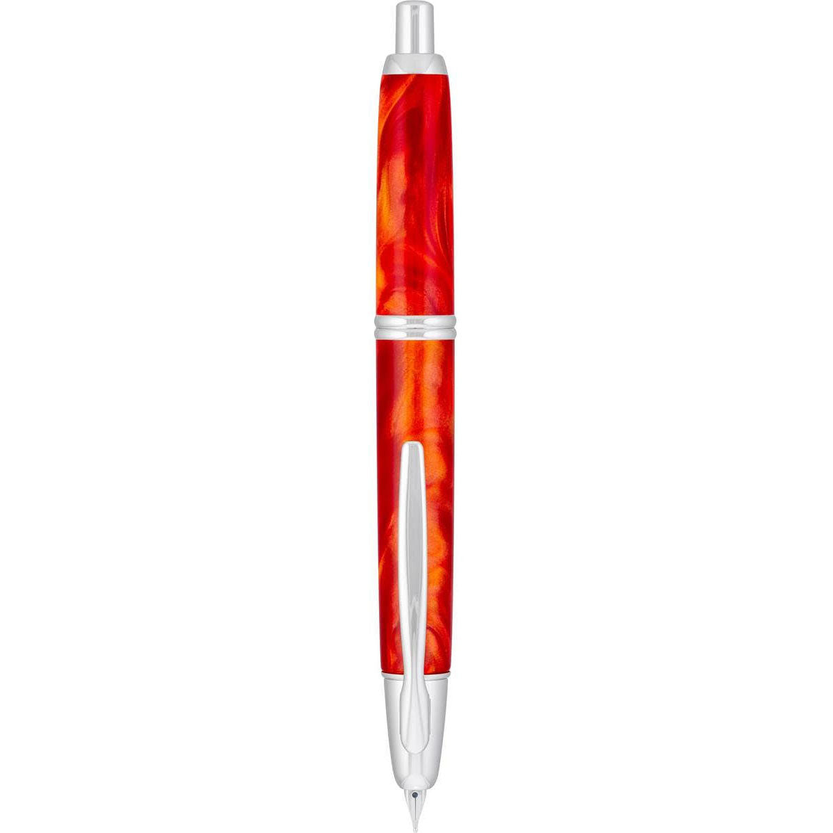 Pilot Vanishing Point SE Fountain Pen - Marble Orange