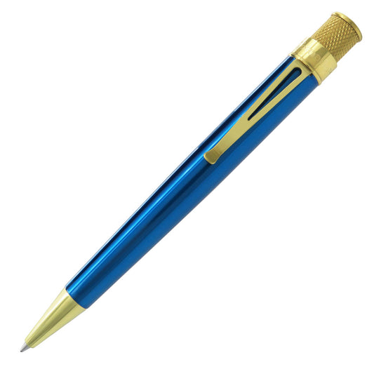 Retro 51 Collection Tornado Classic Brass Rollerball - Peacock (Discontinued)