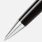 Montblanc Midsize Ballpoint - Black with Platinum Trim (Meisterstück)