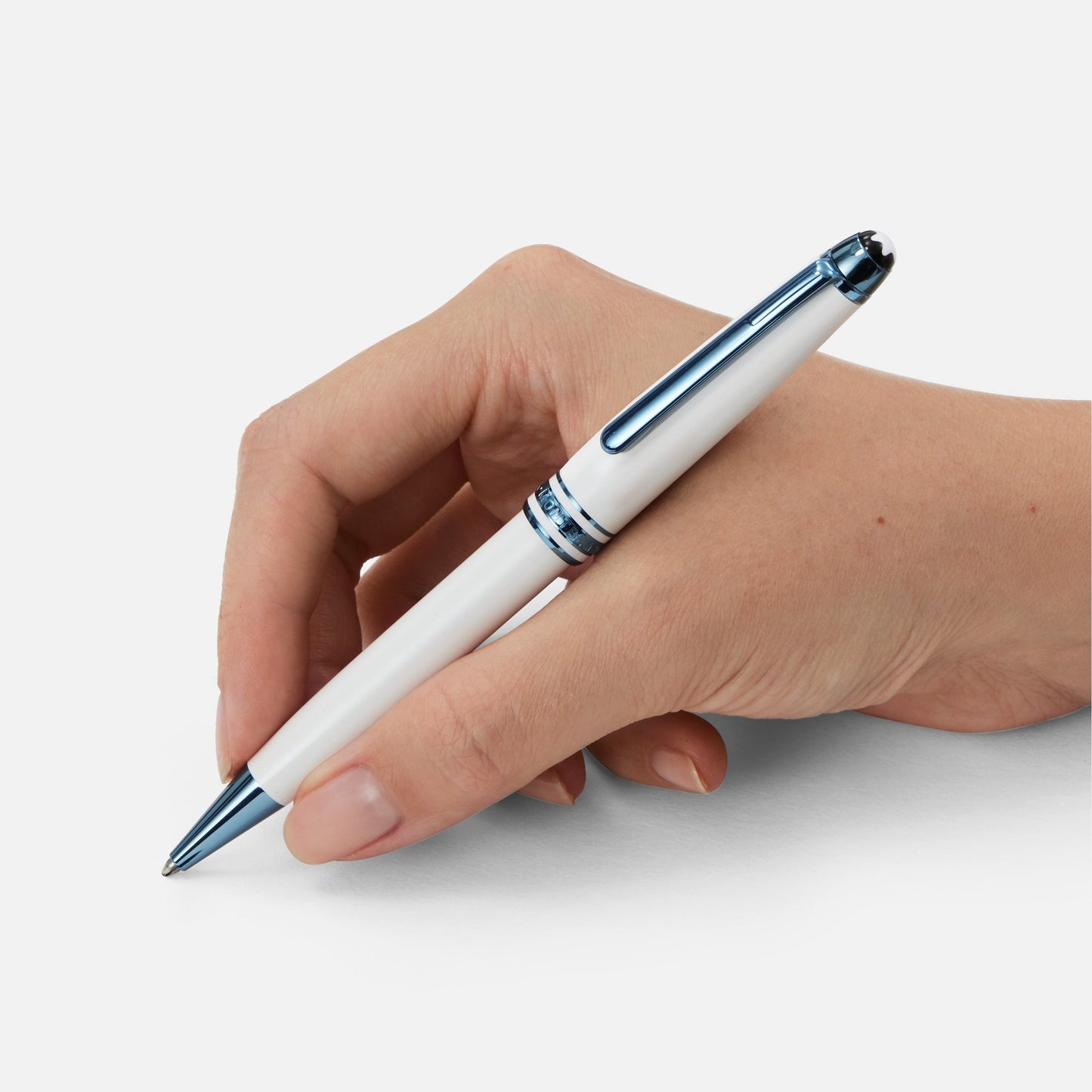 Montblanc Glacier White Ballpoint (Meisterstück Classique)