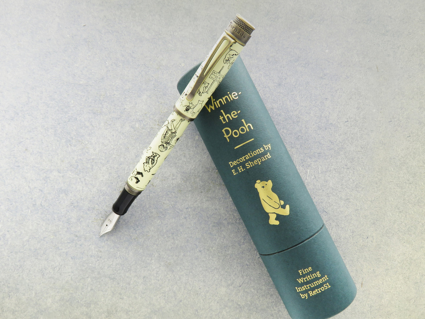 Retro 51 Tornado Fountain Pen - A.A. Milne Winnie-the-Pooh Decorations by E.H. Shepard (Numbered)