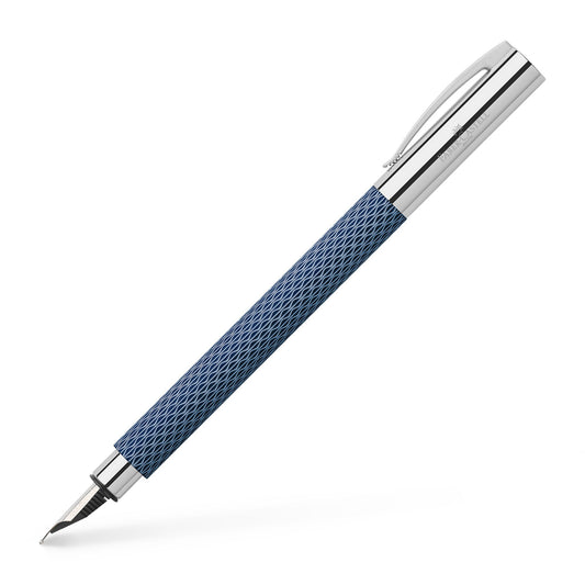 Faber-Castell Ambition Fountain Pen - OpArt Deep Water (Discontinued)