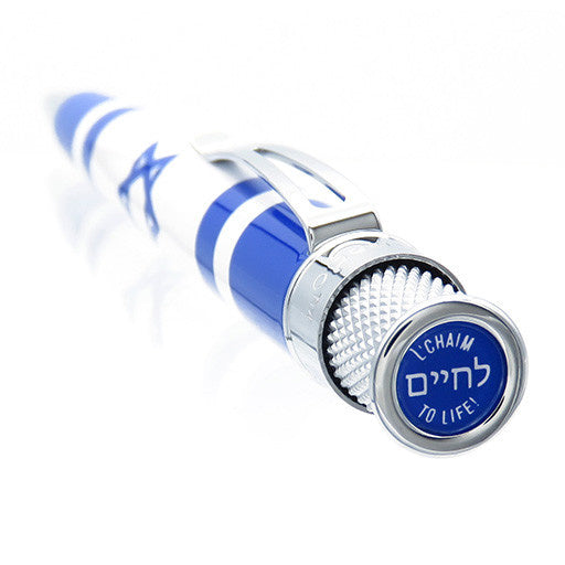 Retro 51 Collection Tornado Popper Rollerball - Israel Flag (Dromgoole's and FPH Exclusive)